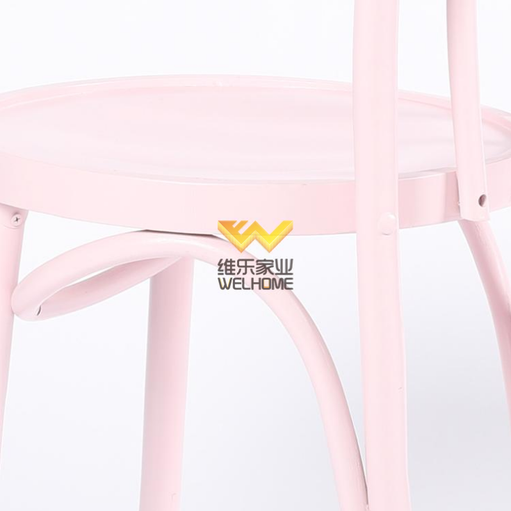 Pink Vienna Bentwood Thonet chair for wedding/event